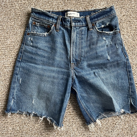 High Rise Jean Short - Picture 1 of 3